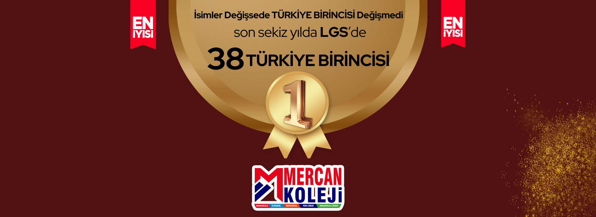 LGS TÜRKİYE BİRİNCİSİ LGS'de son sekiz yılda 38 TÜRKİYE BİRİNCİSİ İsimler Değişsede TÜRKİYE BİRİNCİSİ HEP Mercan Koleji Malatya, Türkiye En İyi Okul Kolej İLKOKUL, ORTAOKUL, FEN LİSESİ, ANADOLU LİSESİ, ANAOKULU